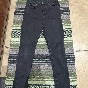 Levi's 721 Women's Dark Gray Skinny Jeans 30x28